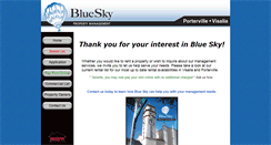 Desktop Screenshot of blueskyrents.com